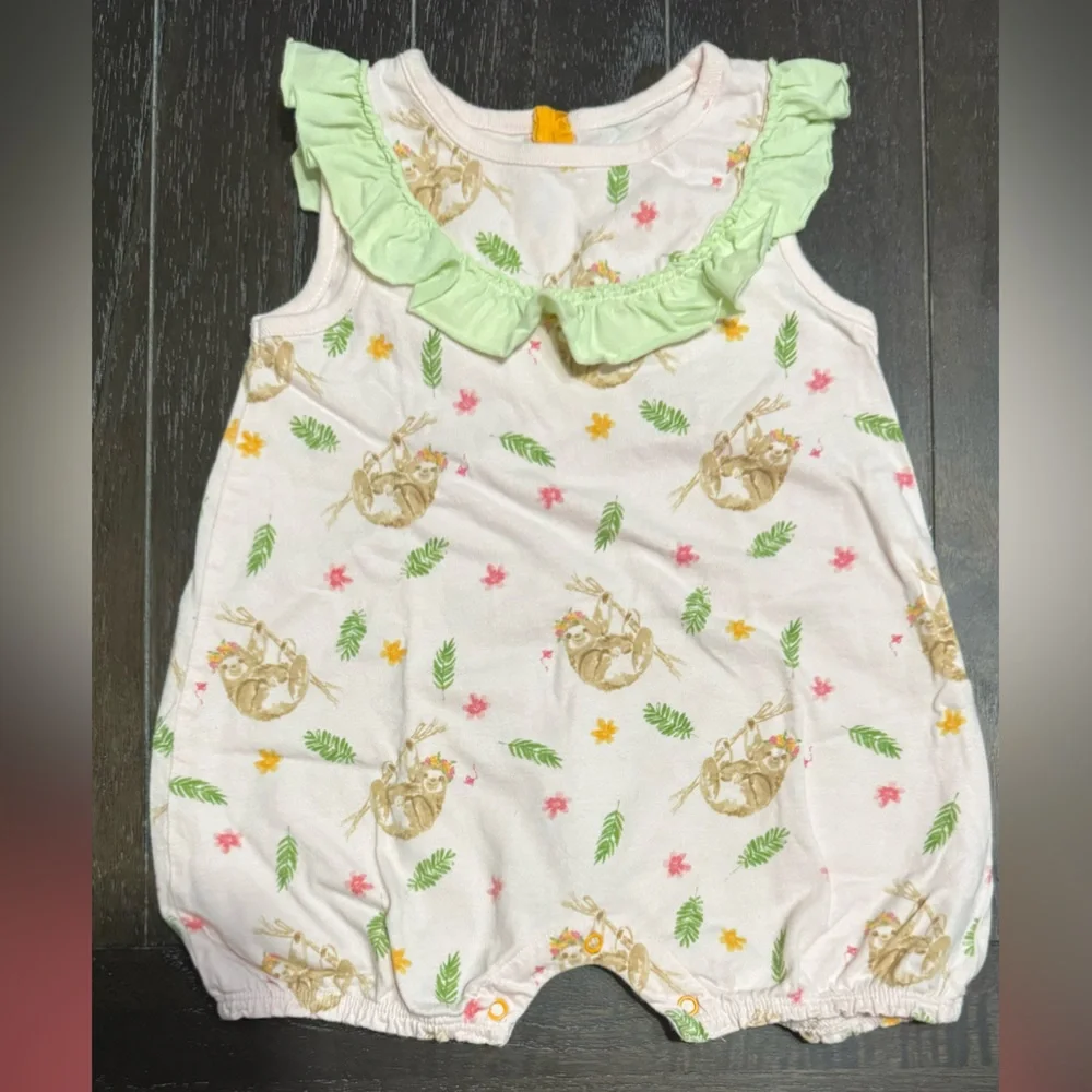 BABY/Toddler BURT’S BEES BABY ROMPER - Picture 1 of 9